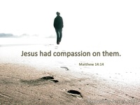 Matthew 14:14
